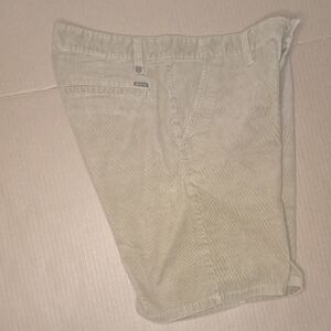 Brixton Men's Beige Corduroy Shorts